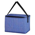 Crosshatch Non-Woven Lunch Bag -  