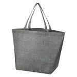 Crosshatch Non-Woven Tote Bag -  