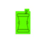 Crucible Jar Opener - Lime Green 361u