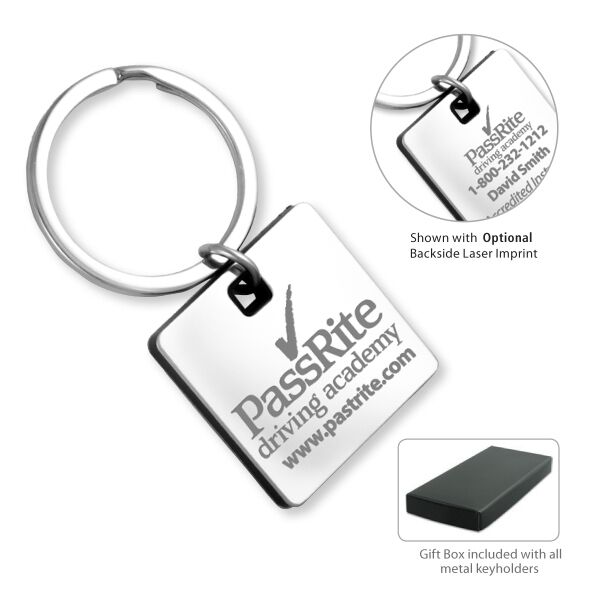 Main Product Image for Laser Engraved Metal Keyholder | Cube