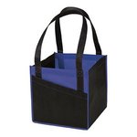 Cube Non-Woven Utility Tote - Royal Blue