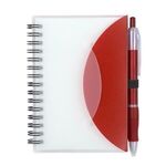 CUPERTION Stylish Spiral Notepad Notebook w/ Matching Color Pen