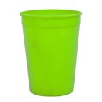 Cups-On-The-Go 12 Oz Stadium Cup - Digital Imprint - Lime Green