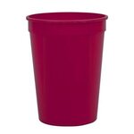 Cups-On-The-Go 12 Oz Stadium Cup - Digital Imprint - Maroon