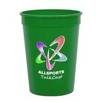 Cups-On-The-Go 12 Oz Stadium Cup - Digital Imprint -  