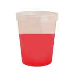 Cups-On-The-Go-16 oz. Cool Color Change Stadium Cup - Frost-red
