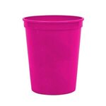 Cups-On-The-Go 16 Oz. Stadium Cup With Digital Imprint - Pink