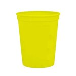 Cups-On-The-Go 16 Oz. Stadium Cup With Digital Imprint - Yellow