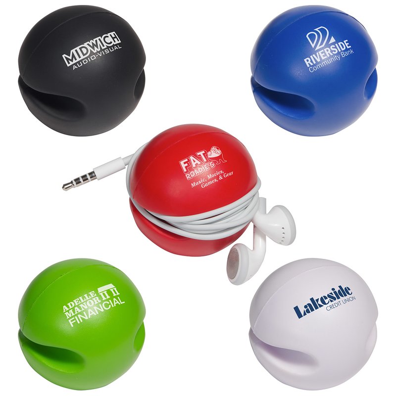 Main Product Image for Custom Printed Stress Reliever Earbud Keeper