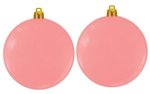 Custom Flat Fundraising Shatterproof Ornaments - Pink