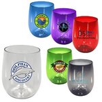 Custom Imprinted 12 oz. Recycled Stemless Wine Glass Full Color -  
