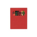 Custom Imprinted 24-Piece Crayon Set - Red