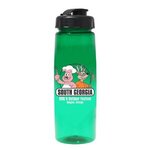 Custom Imprinted 30 oz. PET Bottle with Flip Full Color -  