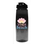 Custom Imprinted 30 oz. PET Bottle with Flip Full Color -  