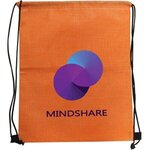 Custom Imprinted Criss Cross NW Drawstring Backpack Full Color -  