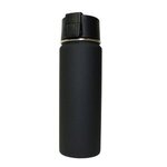 Custom Imprinted Halcyon(R) 20oz Sport Bottle Full Color - Black