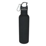 Custom Imprinted Halcyon(R) 25 oz. Stainless Bottle, Full Color - Black