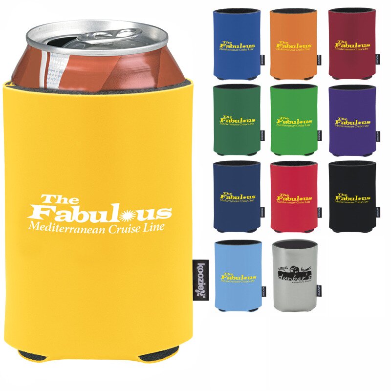 Main Product Image for Custom Printed Koozie (R) Deluxe Collapsible Can Kooler