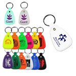 Buy Custom Imprinted MicroHalt Western Saddle Key Tag