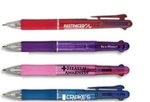 Custom Imprinted Pen - Translucent Voyager 3 in 1 Ballpoint -  