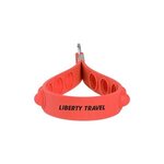 Custom Imprinted Stress Pop Key Tag -  