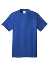 Custom Imprinted T-shirt - 100% Cotton - True Royal