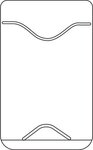 Custom Mobile Phone Wallet - Bright White
