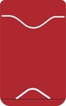 Custom Mobile Phone Wallet - Medium Red