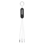 Buy Custom Printed 3-In-1 Charging Cable Phone Stand & Key Ring