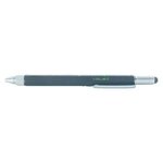 Custom Printed 9 in 1 Tool Pen with Level - Black
