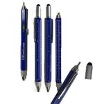 Custom Printed 9 in 1 Tool Pen with Level -  