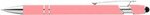 Custom Printed Athens Soft Touch Metal Ballpoint Pen - Pink