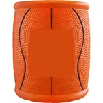 Custom Printed Beverage Cooler Sports - Basketball - Orange/Black