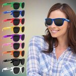 Custom Printed Classic Retro Sunglasses -  