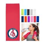 Custom Printed Cooling Towel - Full Color -  