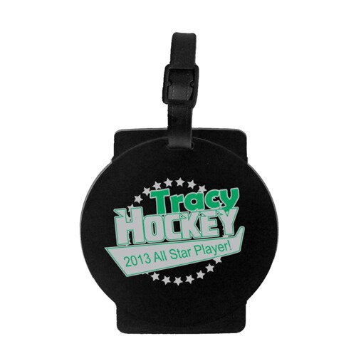 Main Product Image for Custom Printed Custom Imprinted Luggage Tag Sport - Hockey