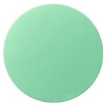 Custom Printed Easy-Grip Silicone Jar Opener & Coaster - Light Green