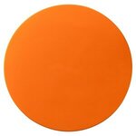 Custom Printed Easy-Grip Silicone Jar Opener & Coaster - Medium Orange