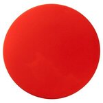Custom Printed Easy-Grip Silicone Jar Opener & Coaster - Medium Red