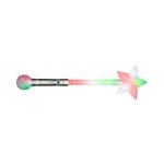 Custom Printed Flashing Lights Jumbo Star Wand - Multi Color