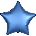 Custom Printed Foil Balloons Star Shape 17" - Azure