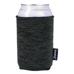 Custom Printed Koozie (R) Heather Collapsible Can Kooler - Black