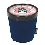 Custom Printed Koozie (R) Ice Cream Cooler - Navy