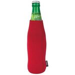 Custom Printed Koozie (R) Kooler w/ Removable Bottle Opener - Red