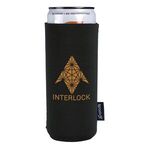 Custom Printed Koozie (R) Magnetic Slim Can Kooler - Black