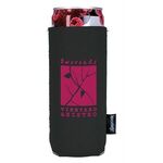 Custom Printed Koozie (R) Slim Collapsible Neoprene Can Kooler - Black