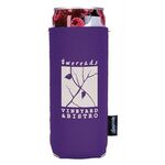 Custom Printed Koozie (R) Slim Collapsible Neoprene Can Kooler - Purple