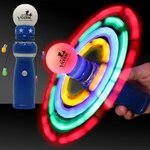 Custom Printed LED Light Up Glow Galaxy Spinner Wand -  