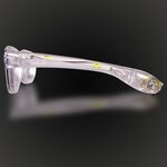 Custom Printed LED Sunglasses with Sound Option - Multi Color