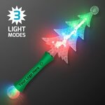 Custom Printed Light Up Christmas Tree Crystal Wand -  